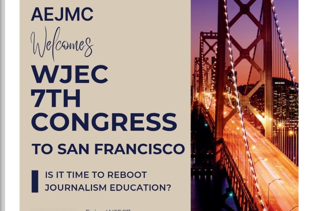 Le Réseau Théophraste participe au Congrès mondial de l’éducation au journalisme (WJEC) qui se tiendra à San Francisco.
